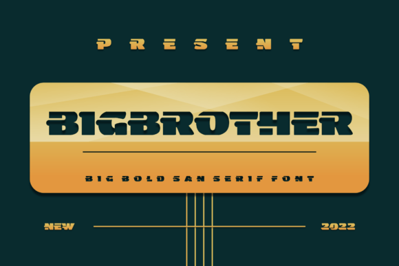 Bigbrother Font: A Designer’s Take on Modern Branding