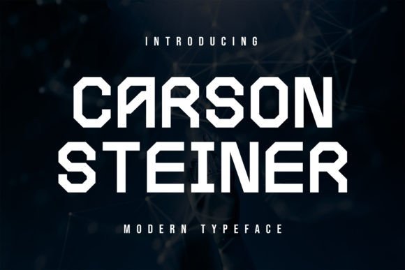 Carson Steiner: A Playful Display Font for Distinctive Design