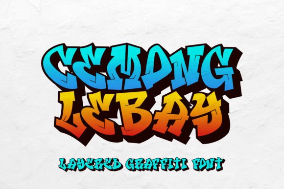 Cemong Lebay Display Font for Urban Branding Projects
