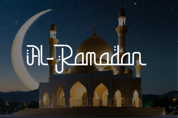 Crafting Elegant Heritage Designs with Al-ramadan Display Font