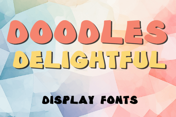 Delightful Doodles Display Font Adds Charm to Playful Branding