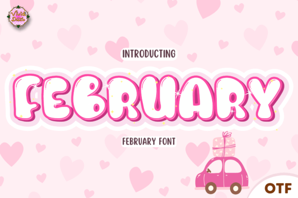 Feburary Display Font: Romantic Branding for Small Businesses