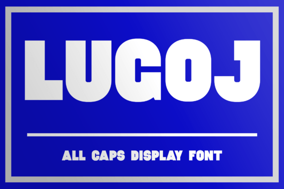 Lugoj: A Display Font with Hometown Charisma