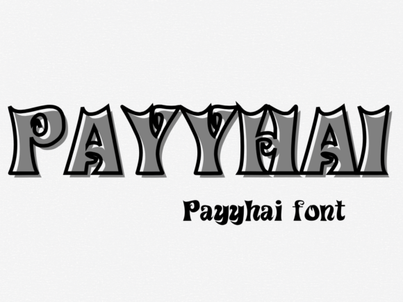 Payyhai: A Display Font for Editorial Design and Content Branding