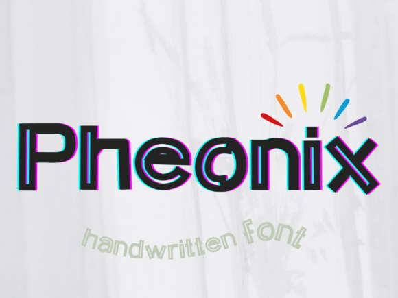 Pheonix Display Font for Handmade Product Branding and Craft Projects