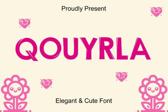 Qouyrla Display Font for Elegant Small Business Branding