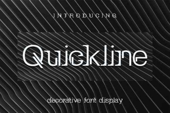 Quickline Display Font Review for Campaign Designers and Marketers
