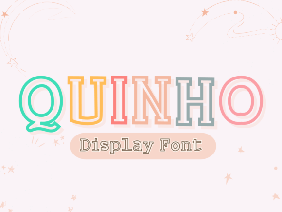 Quinho: A Playful Display Font That Makes Campaign Visuals Pop