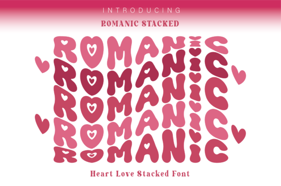 Romanic: A Retro Mirrored Font for Handmade Love