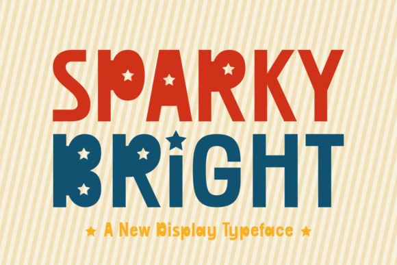 Sparky Bright: A Cheerful Display Font for Campaign Creators