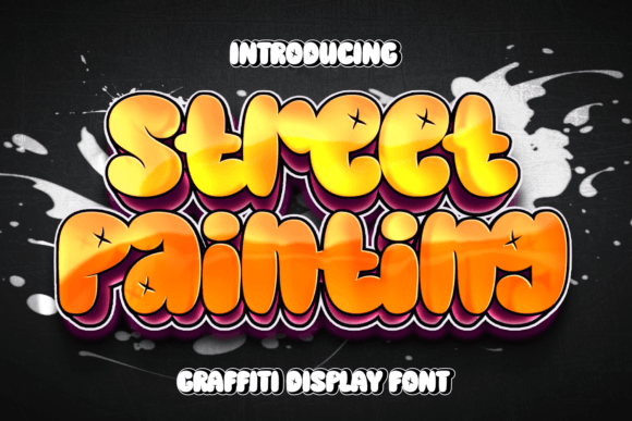 Street Painting: Free Download of a Bold Display Font