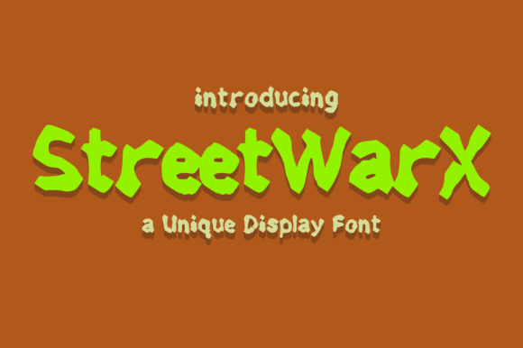 Streetwarx Font Review: A Designer’s Take on a Gritty Display Typeface