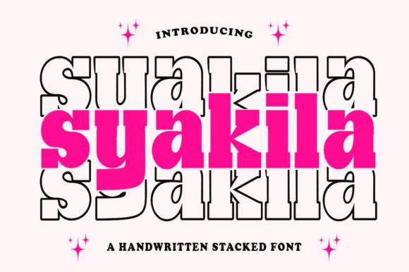 Syakila Display Font for Elegant Branding and Bespoke Designs