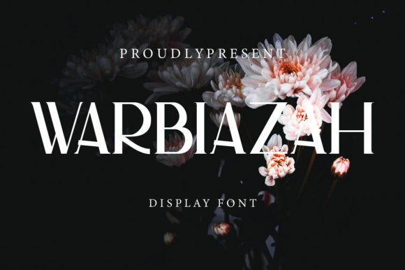 Warbiazah: A Timeless Serif Display Font for Editorial Design